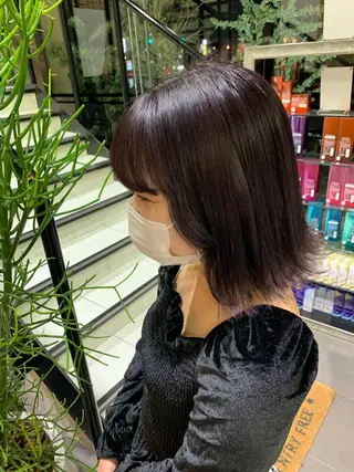 カラー 海外girl🤎 透明感ベージュmaoのヘアスタイル