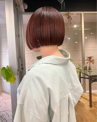 ショート カラー ウルフカット モデル募集中！ミカのヘアスタイル