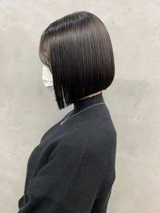 ショート カラー ヘアアレンジ ブリーチダブルカラー 元町三宮/三ノ宮のヘアスタイル