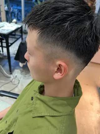 ショート メンズ オタク特化美容師💟 チバコナツのヘアスタイル
