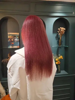 ロング カラー 【メンズ/レディース ✂️】momo🌷のヘアスタイル