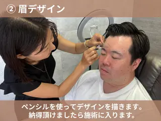 アイブロウ メンズ VANISH たやがきの眉毛・アイブロウイメージ