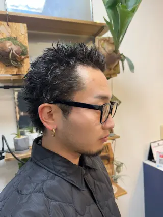 メンズ 立川 芽依のヘアスタイル