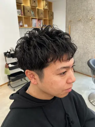 メンズ 解良 優斗のヘアスタイル