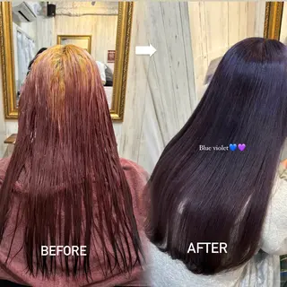 カラー 大阪ヘアセット🎀 Honokaのヘアスタイル