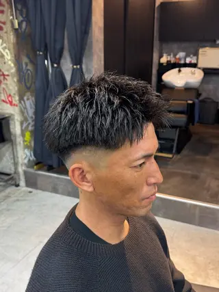 ショート メンズ 野宮 叶碧のヘアスタイル