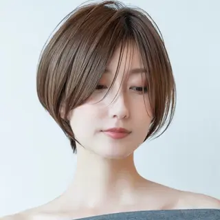 ショート カラー 田中航平/渋谷ボブ/ レイヤーボブのヘアスタイル