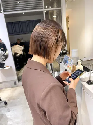 ショート メンズ清潔感のプロ 💈メンズパーマ藤田のヘアスタイル