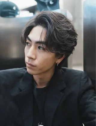 パーマ メンズ 安藤幹人 メンズパーマのヘアスタイル