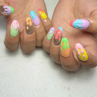 ネイル Aki 💖ゆちたの部屋のネイルデザイン