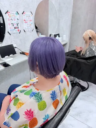 ショート 🦋ハイトーン🦋 石山 希理🦋のヘアスタイル