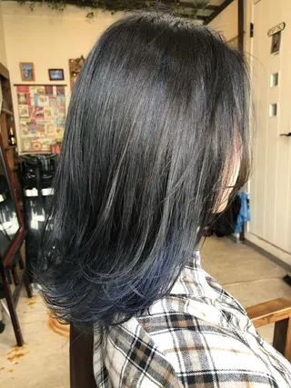 ロング 縮毛矯正の達人 ☆ 松本のヘアスタイル
