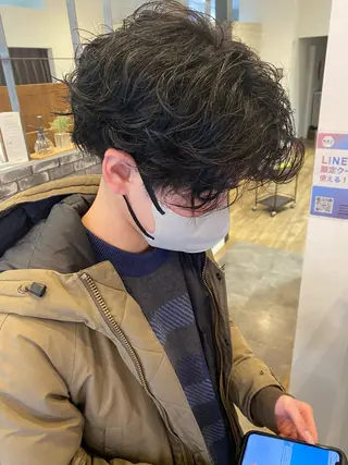 パーマ メンズ momo/ショート. メンズ.着付けセットのその他イメージ