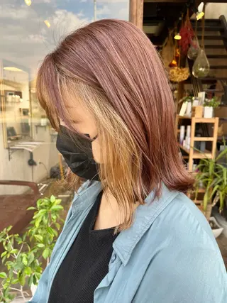 ミディアム . Lｉｅのヘアスタイル