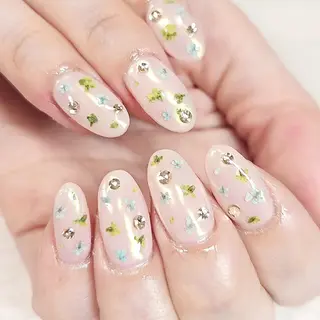 ネイル 手描きアート&推し活 🌟Wisteriaのネイルデザイン