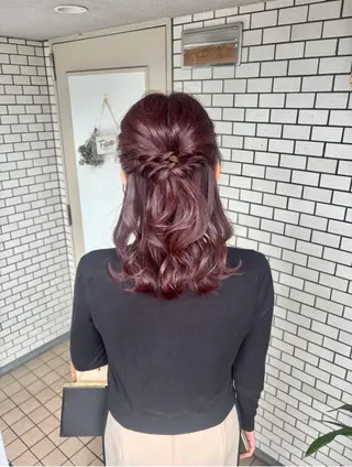 ヘアアレンジ 🌺ヘアメイク SYOKA🌺のヘアスタイル