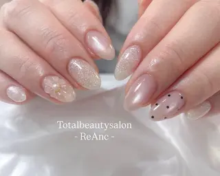 ミディアム ReAnc レアンシのネイルデザイン