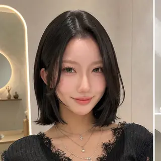 ショート ボブ特化型美容師🌟 巻ける縮毛矯正みつきのヘアスタイル