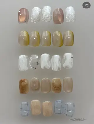 ネイル ROSANNA大宮 遠藤のネイルデザイン