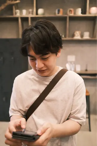 ショート パーマ メンズ ill副店長 立和田純也のヘアスタイル
