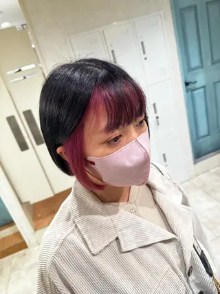 ショート カラー デザインカラー🎨 下北沢 / 磯部のヘアスタイル