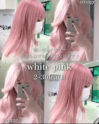 ロング ケアブリーチ🌺 透明感🪽とわのヘアスタイル