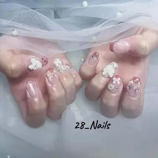 ショート 28nails. 宮崎のネイルデザイン
