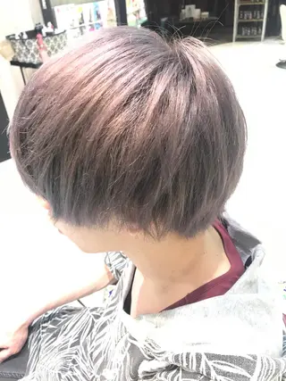 ショート カラー メンズ 中野 竜介のヘアスタイル