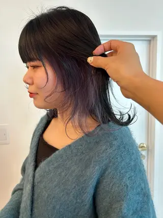 ミディアム カラー 🩶 AIRA / 透明感カラー 🩶のヘアスタイル