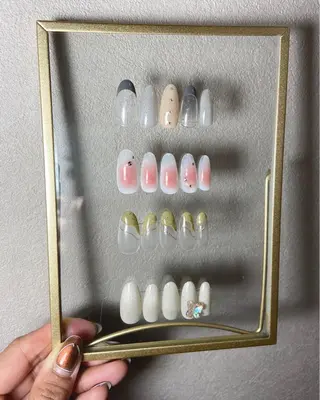カラー パーマ ネイル マツエク・マツパ Adore nailのネイルデザイン