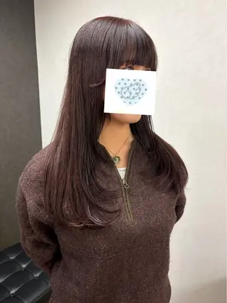 透明感カラー ‎🤍maoのヘアスタイル