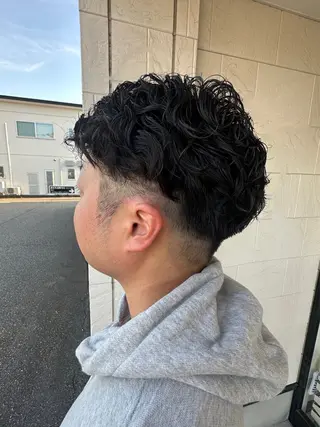 パーマ メンズ メンズパーマ×清潔感 金田恭平のヘアスタイル