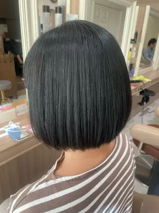 ショート パーマ 韓国ヘアメイク🎀/ 縮毛矯正✨山本媛香のヘアスタイル