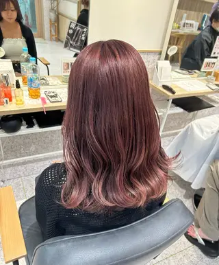 カラー ♡ハイトーン★ ネイル/しの♡のヘアスタイル
