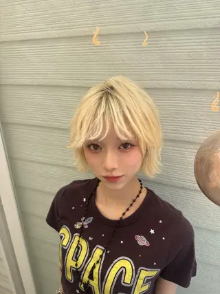 ショート カラー 💎透明感カラー特化 💎TAISEIのヘアスタイル