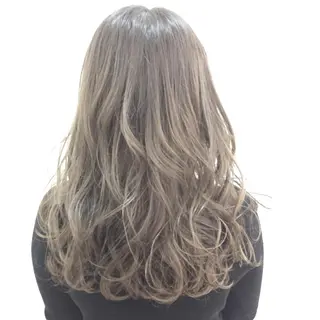 セミロング 永野 亮介のヘアスタイル
