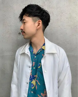 ショート ハイライトバレイヤー ジュ&縮毛矯正✨櫻野のヘアスタイル