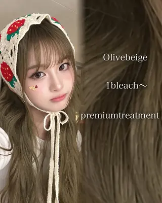 カラー 透明感カラー🫧 EMAのヘアスタイル