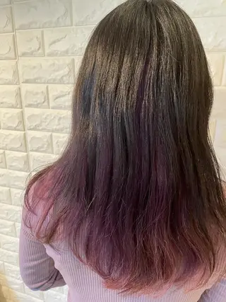 ロング カラー 英語ok sohee ソヒ 305号室のヘアスタイル