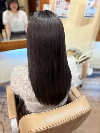 ロング 柘植 雅大のヘアスタイル
