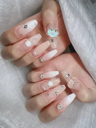 ネイル Lee Nails チップ長さだし専門店のネイルデザイン