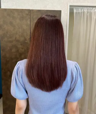 セミロング カラー ママ美容師 Tsuchiyaのヘアスタイル