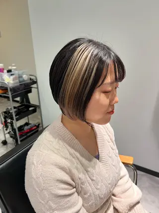 ショート カラー ヘアアレンジ 「sumi」 AMIのヘアスタイル