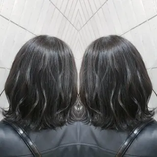 ミディアム カラー Cecilhair 店長松本のヘアスタイル