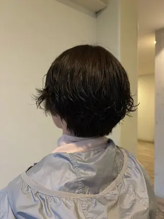 ショート パーマ Serina カットモデル募集中!のヘアスタイル