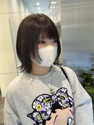 ミディアム 韓国ヘア🇰🇷 スズキのヘアスタイル