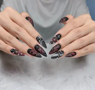 ネイル Sora  Nail 長さ出し専門店のネイルデザイン