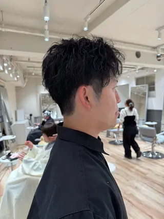 ショート 山崎 光瑠のヘアスタイル