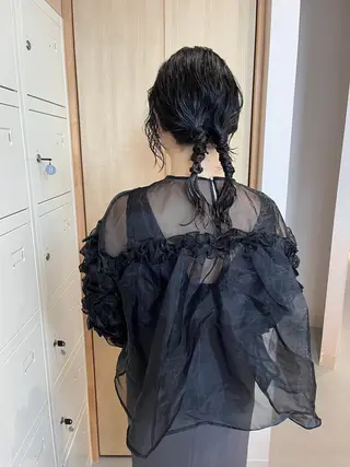 ヘアアレンジ 平尾/髪質改善トリー トメント︎☆kaiのヘアスタイル
