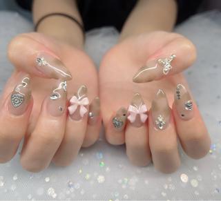 ネイル ハイネイル 自宅サロンのネイルデザイン
